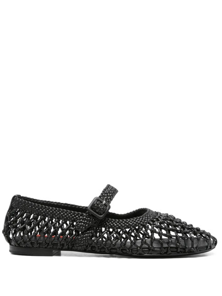  Simon Miller Leather Ballet Flats - Black 