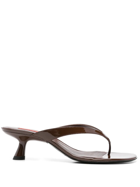  Simon Miller 57mm Beep Thong Sandals - Brown 