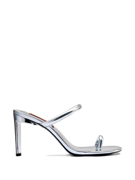  Simon Miller Pipe Metallic Sandals - White 