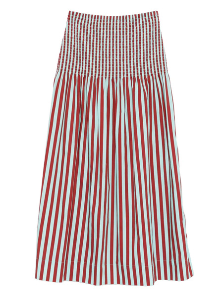  Simon Miller Striped Maxi Skirt - Red 