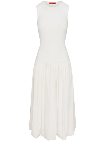  Simon Miller Yanez Poplin Midi Dress - White 
