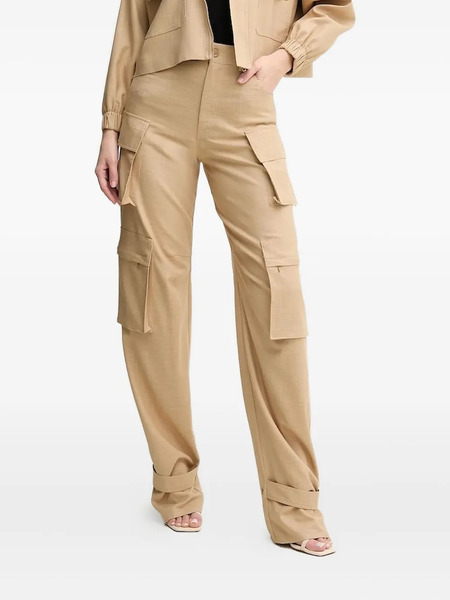 Simona Corsellini Button-fastening Cargo Pants - Neutrals 