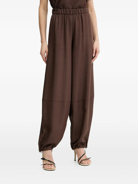  Simona Corsellini Drawstring Trousers - Brown 