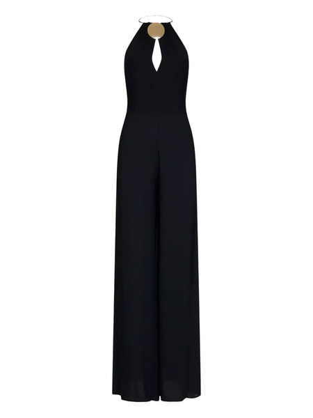  Simona Corsellini Halter-neck Jumpsuit - Black 