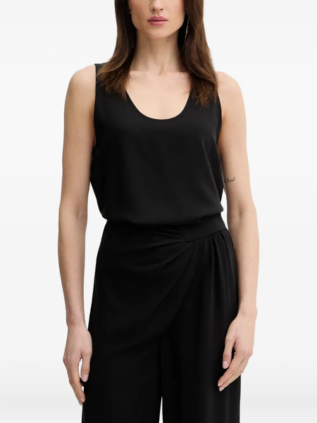  Simona Corsellini Scoop-neck Top - Black 
