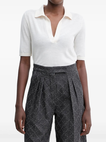  Simona Corsellini Short-sleeve Top - Neutrals 