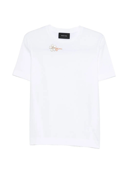  Simone Rocha Appliqué T-shirt - White 
