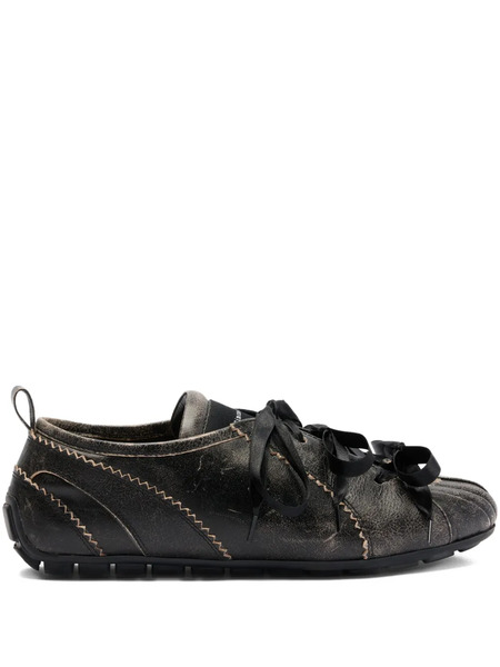  Simone Rocha Ballerina Grip Sneakers - Brown 