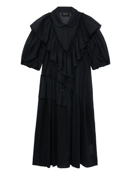  Simone Rocha Cotton-blend Dress - Black 