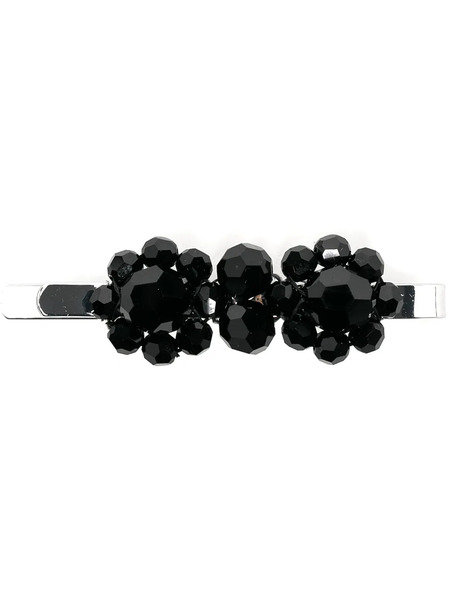  Simone Rocha Crystal-embellished Hairclip - Black 