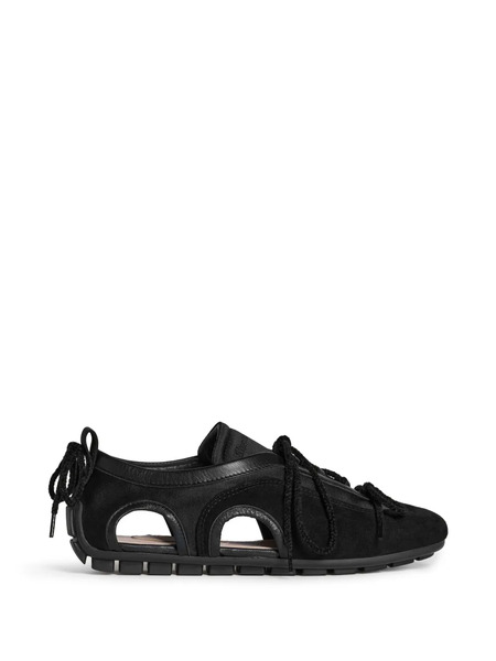  Simone Rocha Cut-out Ballerina Sneakers - Black 