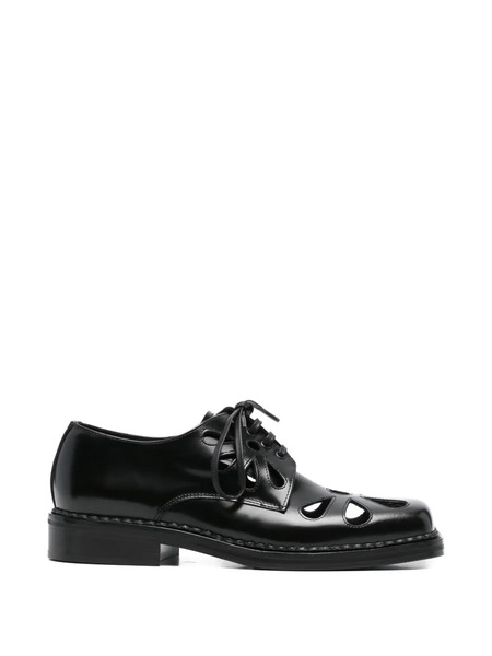  Simone Rocha Daisy Derby Shoes - Black 