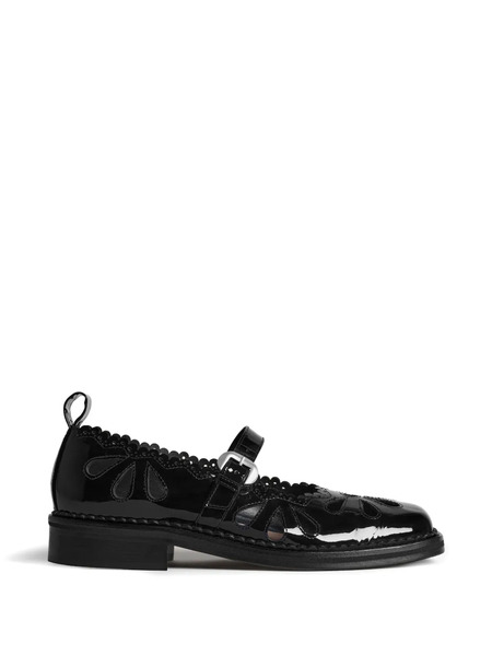  Simone Rocha Daisy Mary Jane Cut-out Pumps - Black 