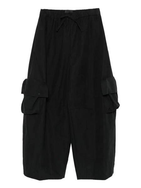  Simone Rocha Drawstring-fastening Multi-pockets Trousers - Black 