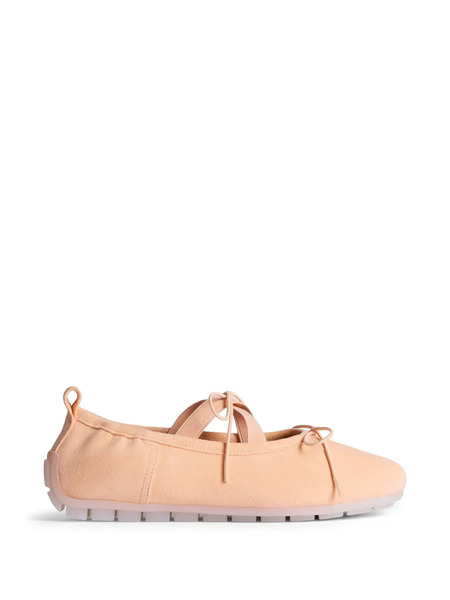  Simone Rocha Elasticated-strap Ballet Flats - Neutrals 