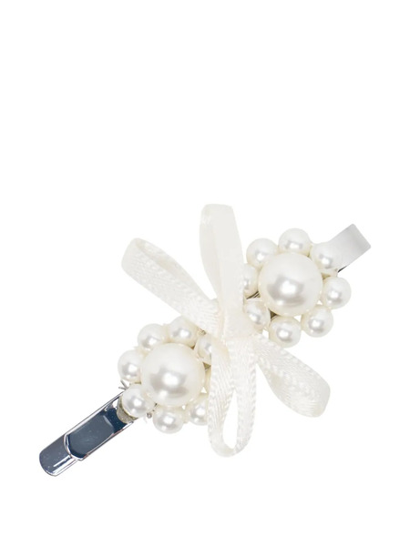  Simone Rocha Faux-pearl Hair Pin - Silver 