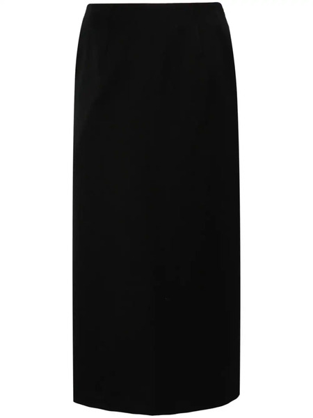  Simone Rocha Flap-detail Midi Skirt - Black 
