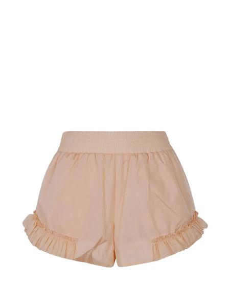  Simone Rocha Frill Track Shorts - Neutrals 
