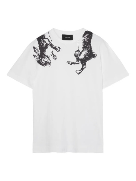  Simone Rocha Graphic-print T-shirt - White 