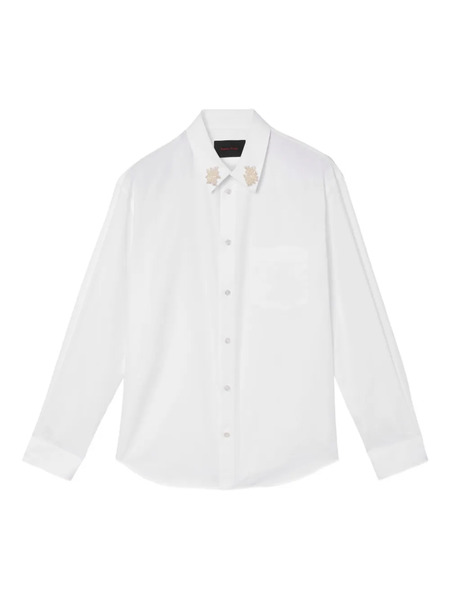  Simone Rocha Pearl-embellished Shirt - White 