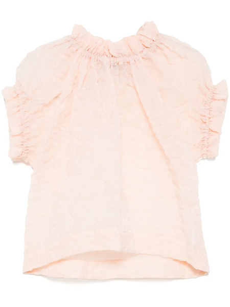  Simone Rocha Ruffle Tulip Top - Orange 