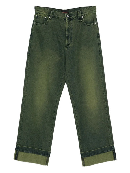  Simone Rocha Straight-leg Jeans - Green 