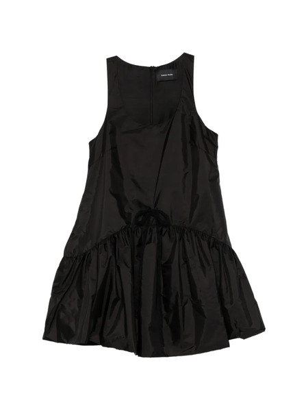  Simone Rocha Tapered Peplum Mini Dress - Black 