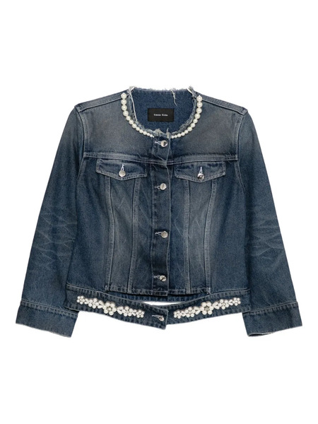  Simone Rocha Turbo Denim Jacket - Blue 