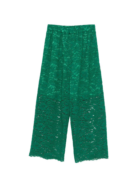  Simonetta Ravizza Crabbie Lace Trousers - Green 