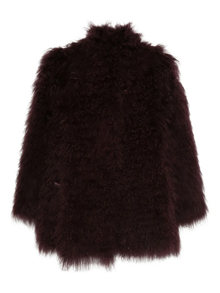  Simonetta Ravizza Lamb Fur Jacket - Red 