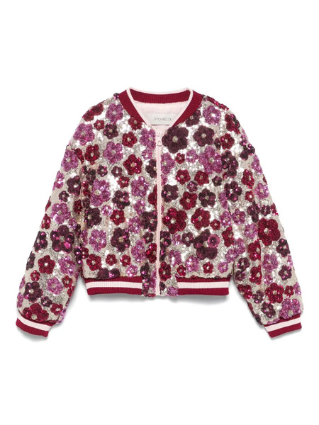  Simonetta Sequin-embellished Jacket - Gold 