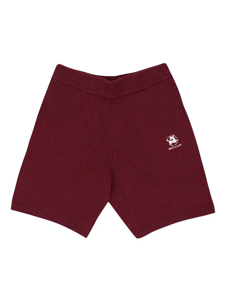  Sinclair Bouclé burgundy Shorts - Red 