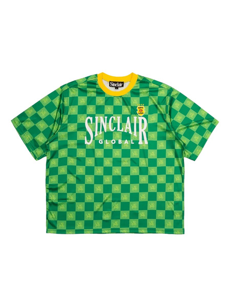  Sinclair Checkerboard-pattern T-shirt - Green 