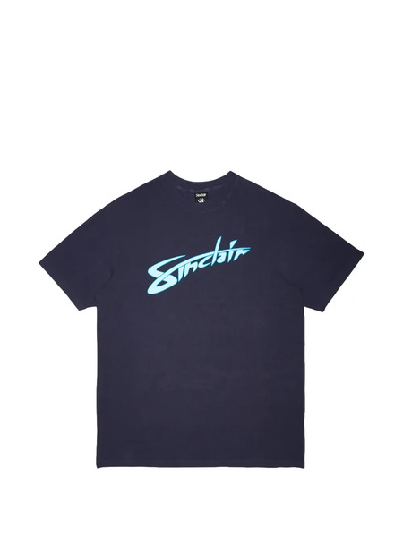 Sinclair Text Logo Short Sleeve T-shirt - Blue 