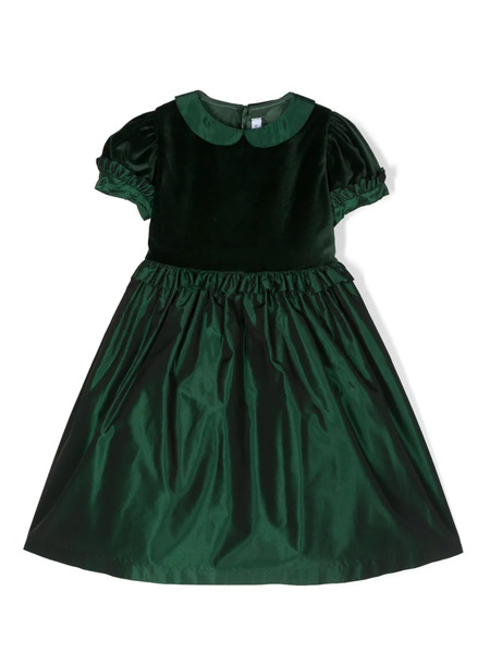  Siola Bow-detail Ruffled Dress - Green 