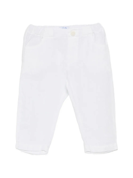  Siola Button Trousers - White 