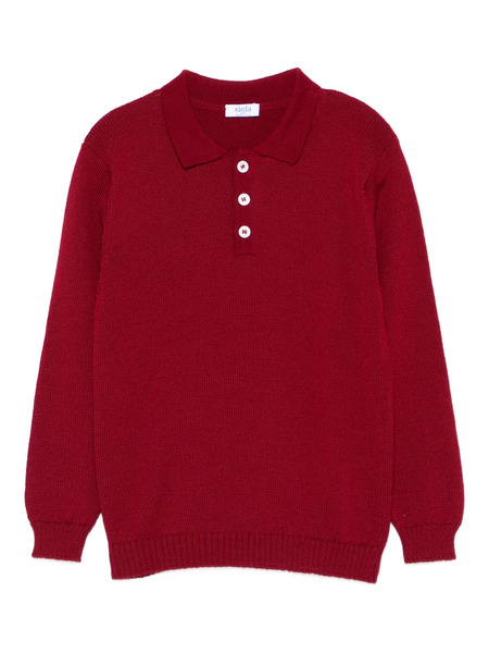 Siola Buttoned Polo Shirt - Red 