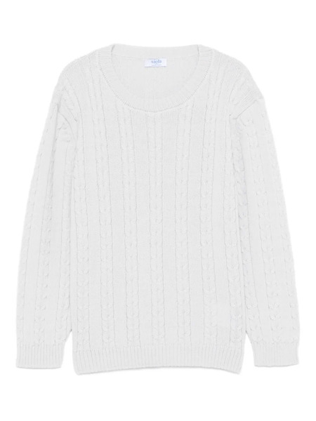  Siola Cable-knit Sweater - Grey 