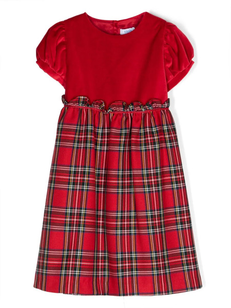  Siola Checked Dress - Red 