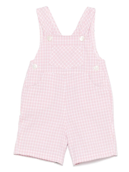  Siola Checked Dungarees - Pink 