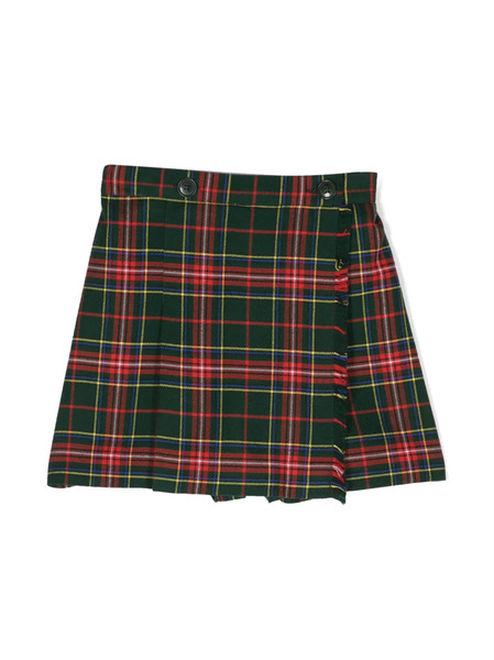  Siola Crocus Plaid-check Shorts - Green 