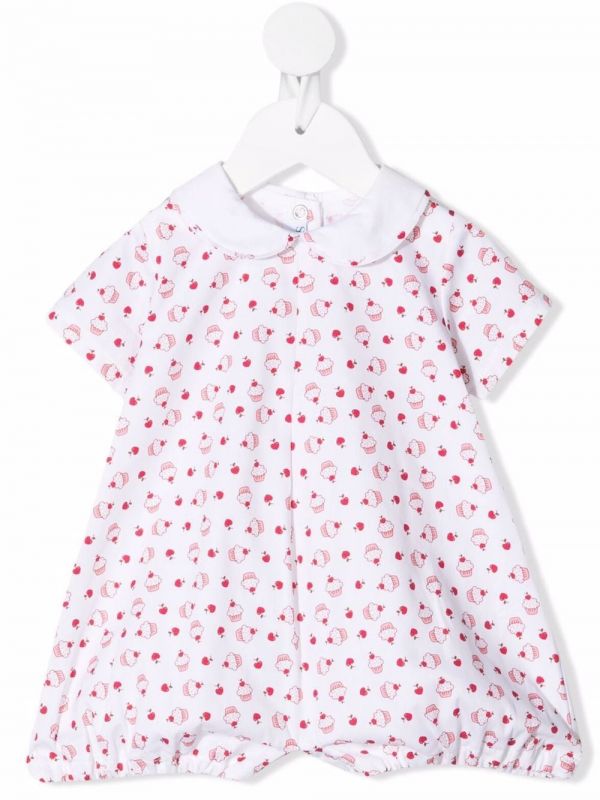  Siola Cupcake-print Cotton Body - White 