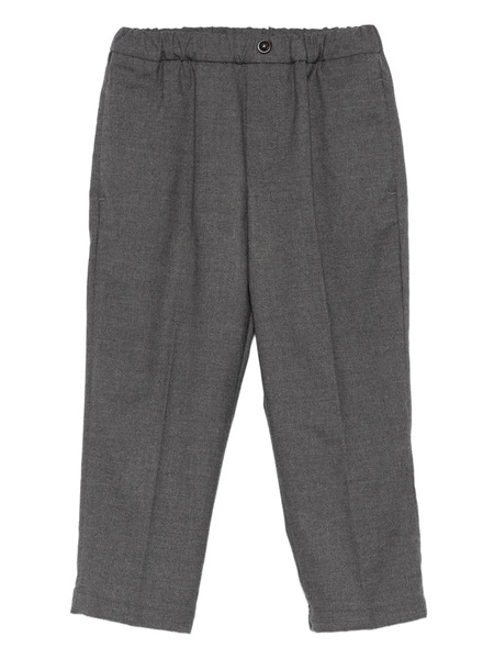  Siola Elastic-waistband Trousers - Grey 