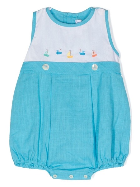  Siola Embroidered-boat Body - Blue 
