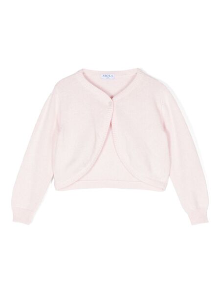  Siola Fine-knit Cardigan - Pink 