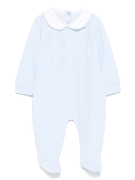  Siola Floral-embroidered Pyjamas - Blue 