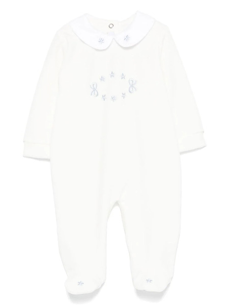  Siola Floral-embroidered Pyjamas - White 