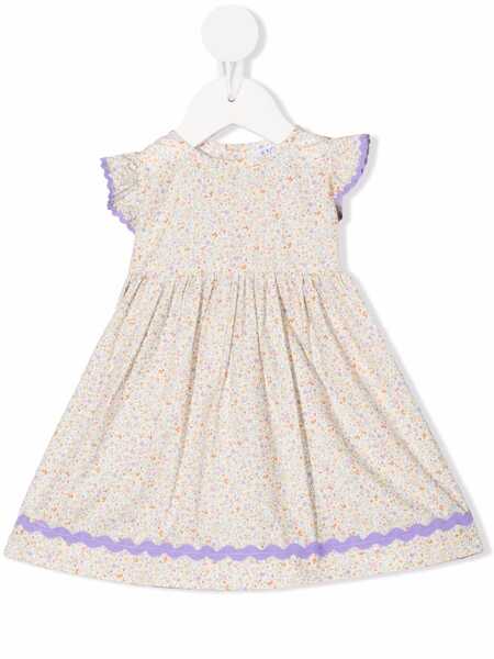  Siola Floral-print Sleeveless Dress - Neutrals 