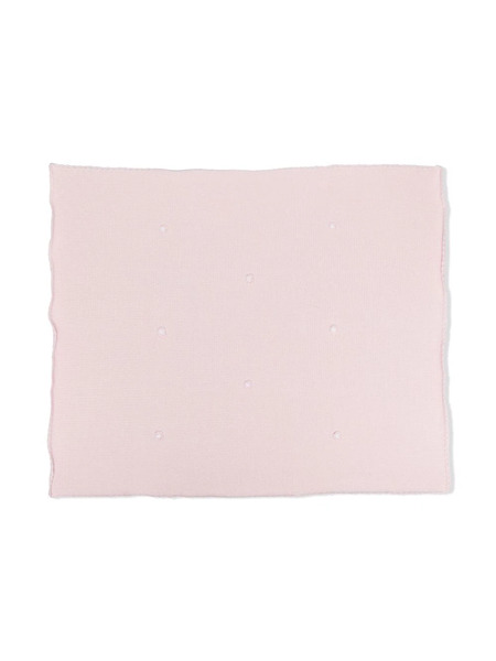  Siola Knitted Cotton Blanket - Pink 