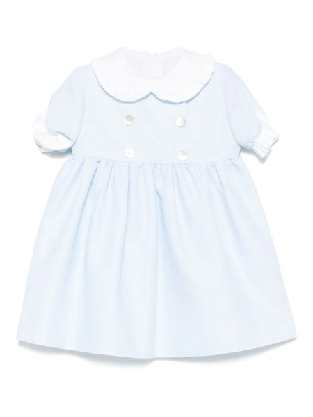  Siola Ruffle-detail Dress - Blue 